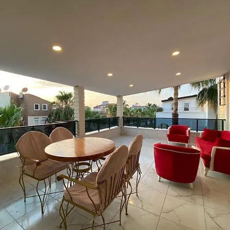 Villa Pars Antalya Three Story Villa, Private Pool And Roof Terrace Three Bedroom For Six Guests Belek