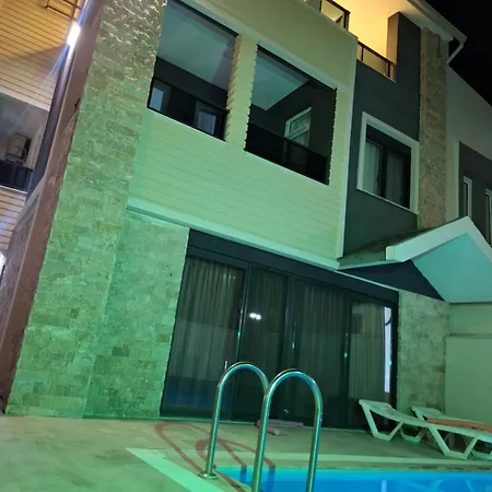 Pars Antalya Three Story Villa, Private Pool And Roof Terrace Three Bedroom For Six Guests *