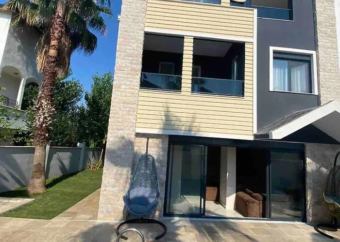 Pars Antalya Three Story Villa, Private Pool And Roof Terrace Three Bedroom For Six Guests Villa Belek